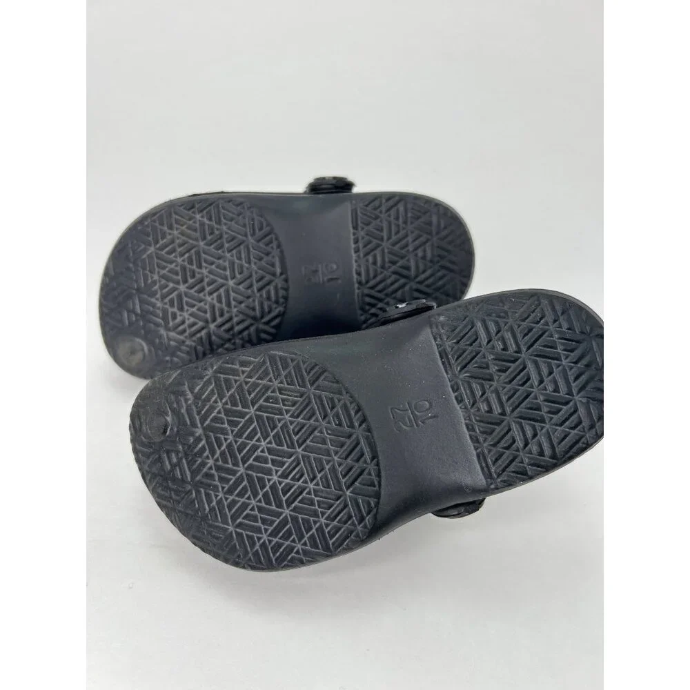 Skechers BOBS Black Clogs Size 10 Unisex Kids‎ Comfort Slip-On Garden Work Shoes